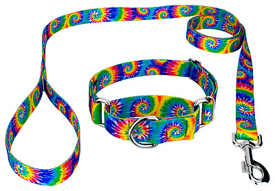 Country Brook Petz® Classic Tie Dye Martingale Dog Collar and Leash $18.97