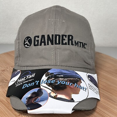 #ad Gander Mtn 4 Panel Hat Cap Green Strap Back quot;Hat Tailquot; Lightweight NWT $12.48