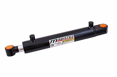 #ad Hydraulic Cylinder Welded Double Acting 2quot; Bore 14quot; Stroke Tang 2x14 WTG NEW $215.25