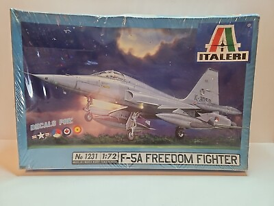 #ad F 5A Freedom Fighter 1:72 Scale Italeri 1231 Model Kit Unassembled Sealed NEW $29.97