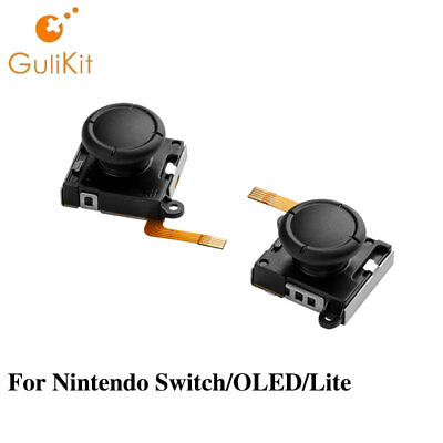 #ad GuliKit Hall Sensing Joystick Thumb Stick For Switch OLED Lite Joycon No Drift $20.99