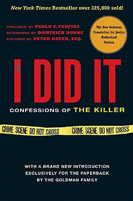 #ad If I Did It: Confessions of the Killer by The Goldman Family English Paperback $17.88