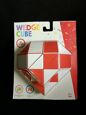 Wedge Cube 36 Pieces Think it Shape it Create Dog Snake Heart and More Geometric $24.99