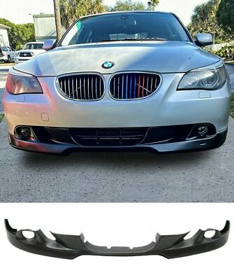 #ad For 05 07 E60 5 Series Unpainted PU AC Style Front Bumper Lip Body Kit Chin $88.00
