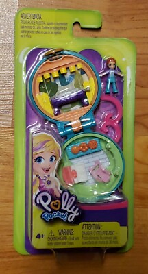 #ad POLLY POCKET quot;Backyard Grillinquot; Multi color Key Ring #GKJ43 Ages 4 NEW $9.90