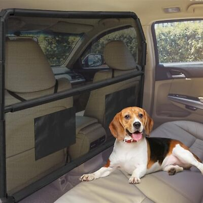#ad Dog Car Barrier for SUVsTrunks and Cargo Area Universal Fit Pet Divider Gate ... $98.17