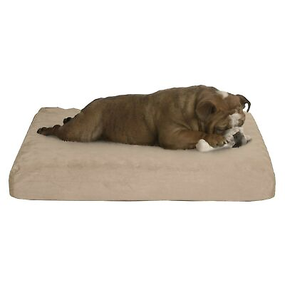 #ad Dog Bed Orthopedic Memory Foam Pet Sofa Cushion Machine Washable Cover 26x19 $29.99