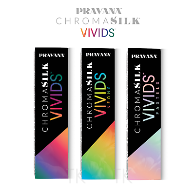 #ad Pravana ChromaSilk Vivids 90ml 3oz Hair Colors NEW Choose Yours $12.99