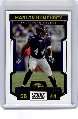 #ad 2023 Panini Score #194 Marlon Humphrey Baltimore Ravens Football Card $1.00