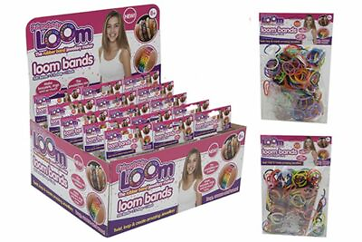 #ad 300 Pcs Loom Bands Rubber Band with hook and S Clasp AU $2.99