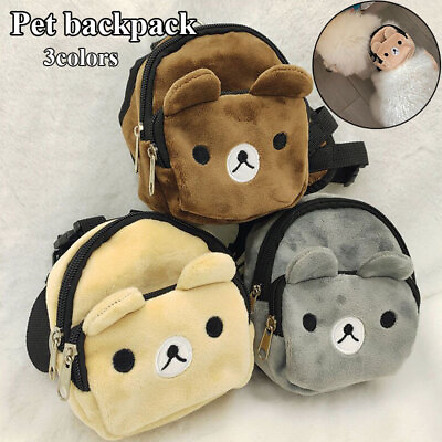 #ad Lovely Dog Backpack for Small Medium Puppy Dogs Cute Chihuahua Dog School Bags $6.61