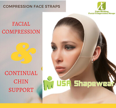 #ad Chin Strap with LIPOFOAM Compression FACIAL STRAP UNISEX BY LipoHealing LLC.USA $29.99