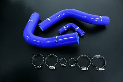 #ad #ad Silicone Radiator Hose 1964 1968 Ford MUSTANG Cobra SHELBY 289 302 3PLY US Blue $43.60