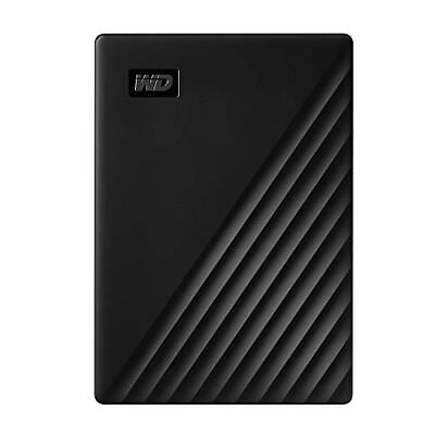 #ad WD My Passport WDBYVG0010BBK WESN 1 TB Portable Hard Drive External Black $80.34