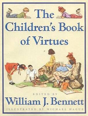 #ad The Children#x27;s Book of Virtues Hardcover By William J. Bennett GOOD $3.98