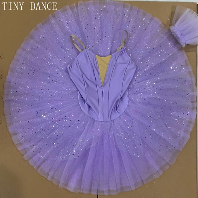 #ad Stiff Tulle Professional Pancake Tutu Performance Dance Ballet Costumes Outfit $196.99
