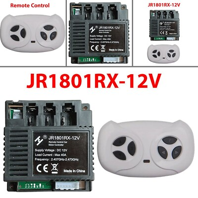 #ad JR1801RX 12V Receiver For Kids Electric Car 2.4G Remote Control $11.27