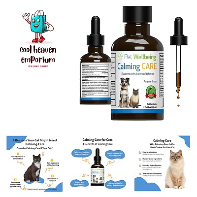 #ad Calming Care for Cats Vet Formulated Supports Calm amp; Relaxed Nervous Syst... $51.99