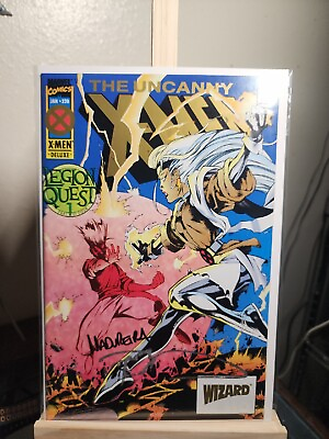 #ad The Uncanny X men 320 Wizard Gold Edition Signed By Joe Madureira And Townsend. $40.00