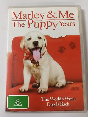 #ad Marley amp; Me The Puppy Years DVD 2012 VGC Region 4 PAL ad6 AU $8.23