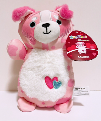 #ad Squishmallows HugMees 2024 Valentine Squad 10quot; Magnis the Pink Dog Plush Doll $19.99