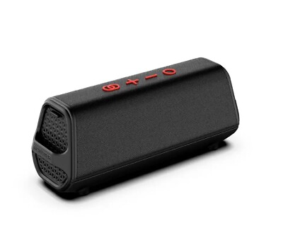 #ad Small Bluetooth Speaker – Monster Icon – Waterproof and Portable Black $39.99