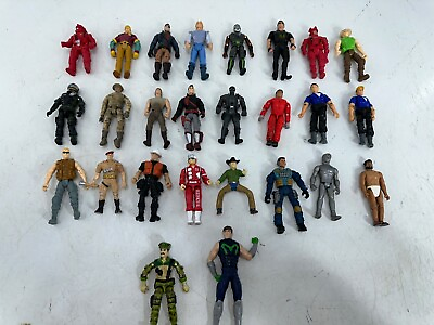 #ad Toy Lot Action Figures Assorted Mixed Collection Played with Condition $25.00
