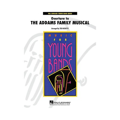 #ad Overture to The Addams Family Musical Young Concert Band Level 3 Ted Ricketts $60.00