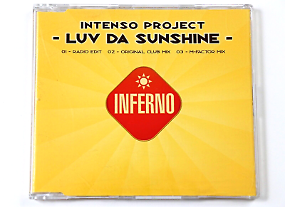#ad INTENSO PROJECT: Luv Da Sunshine CD Single 2002 3 Tracks Dance Club NM GBP 2.99