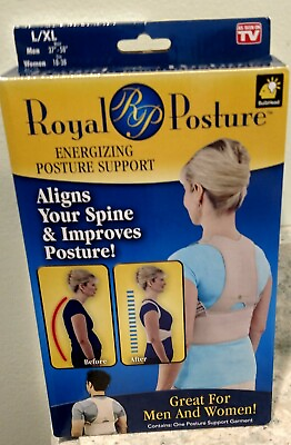 #ad Royal Posture Brand Back Brace size womens mens New in Box XL Nude $19.97