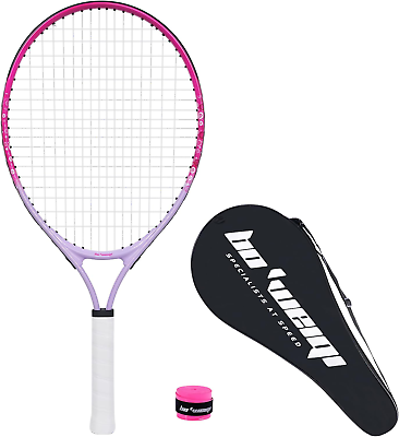 #ad 17quot; 25quot; Kids Tennis Racket For Aged 2 12 Toddler Tennis Racket With Shoulder 25quot; $41.31