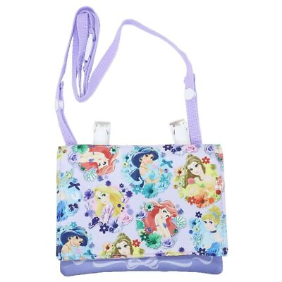 #ad disney princess clip pouch multi pocket with shoulder white type $23.22