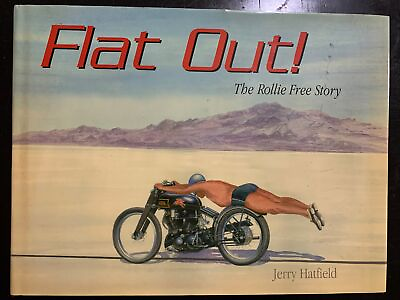 #ad Flat Out The Rollie Free story Book w cd $280.00