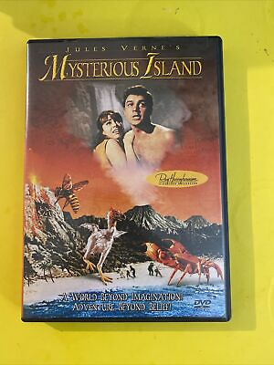#ad JULES VERNE’S MYSTERIOUS ISLAND 1961 DVD 2002 LIKE NEW CONDITION FREE SHIPPING $9.98