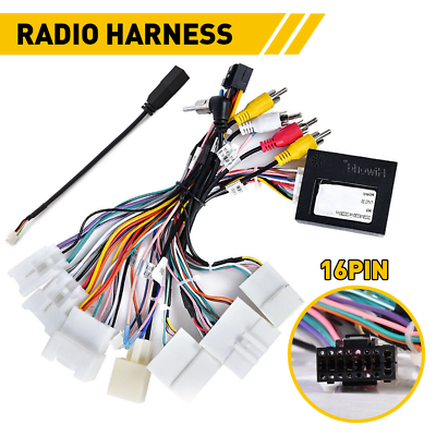 #ad For Toyota Car Stereo Radio Power Harness Cable Wire Adapter Support JBL AMP US $27.59