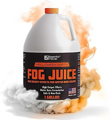 #ad Halloween Smoke Machine Fog Party Fog Juice High Density 128 FL OZ 1 Gallo $30.49