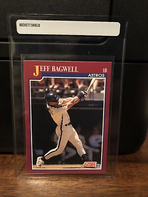 #ad 1991 Score Traded Jeff Bagwell Rookie Baseball Card #96T Nm Mint FREE SHIPPING $2.00