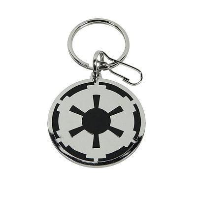 #ad New Star Wars Galactic Empire Logo Car Truck Metal Key Chain Keychain Key Chain $9.87