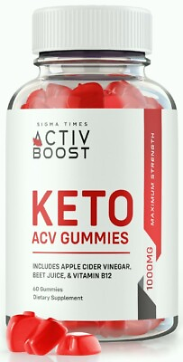 #ad Activ Boost Keto ACV Weight Loss Gummies to Burn Fat for Energy 60ct $19.95