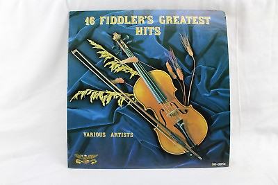 #ad 16 Fiddler#x27;s Greatest Hits Various Artists SD 3014 Vintage Vinyl Record 1977 LP $9.11
