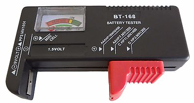 #ad New Battery Tester Universal Volt Checker AAA AA C D 9V amp; Button Cell US $5.99