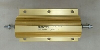 #ad Arcol HS300 resistor R6 0.6Ohm 300W # 8 5D1 4589 $57.15