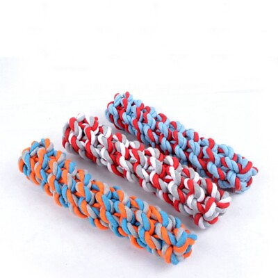 #ad 2 Pack Dog Rope Cotton Log Toy Durable For Small Medium Large Dogs $13.95