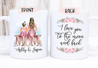 #ad Mom And Daughter Mug Mother And Daughter Mug Gift For Mom Mothers Day Mug $16.99
