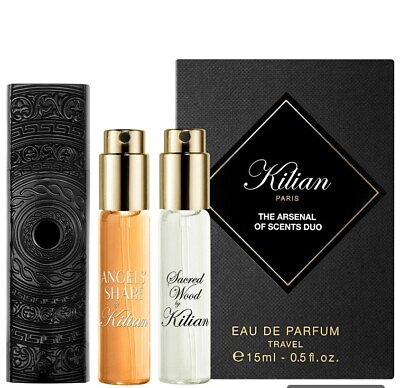 #ad Kilian Perfume The Arsenal Of Scents EDP Duo 15 ml 0.5 oz NEW SEALED $159.99