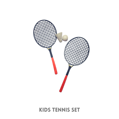 #ad Fantastic Kids Tennis Racket Set Tennis Rackets shuttlecock amp; TT Ball $15.97