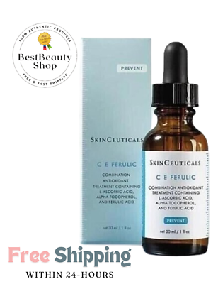 #ad SkinCeuticals C E Ferulic With 15% L ascorbic Acid Serum 1 fl oz Sealed New box $39.99
