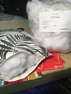 #ad 1 Lbs Recycled Polyester FIBERFILL Ideal for Stuffed Toys Pillows Home Decor $15.00