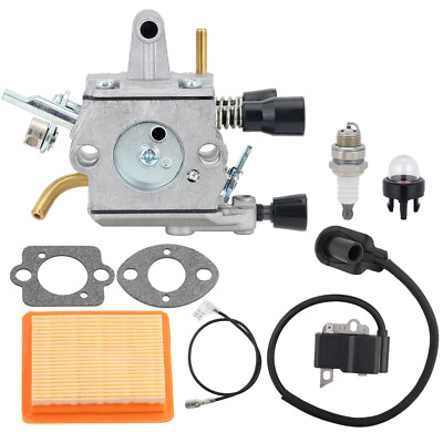 #ad Carburetor Gasket Filter Kit for STIHL FS120 FS200 FS250 FS300 Ignition Coil US $19.99