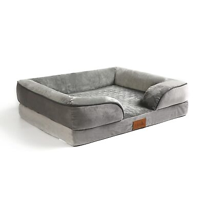 #ad JEMA Large Dog Beds for Large Sized DogOrthopedic Dog Couch Bed with Washabl... $119.99